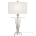 Trophy crystal column table lamp,noble tapered table lamp for living room